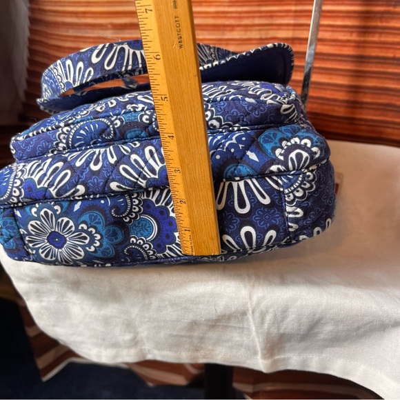 Vera Bradley Bohemian Messenger Adjustable Crossbody Bag, zip close and magnetic - Picture 13 of 16